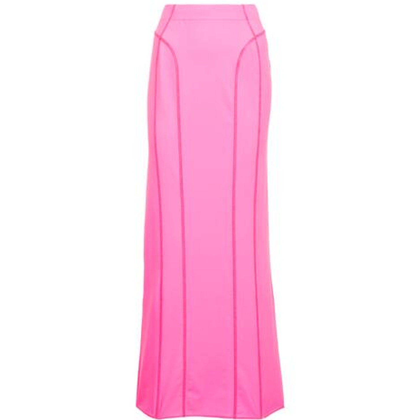 Jacquemus Sleek Pink La Jupe Tuba Maxi Skirt Size Us 2